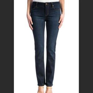 Liverpool Jeans Company Women's Straight Leg Jeans - Dark Blue